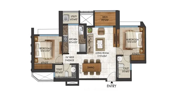 Century Regalia Floor Plan